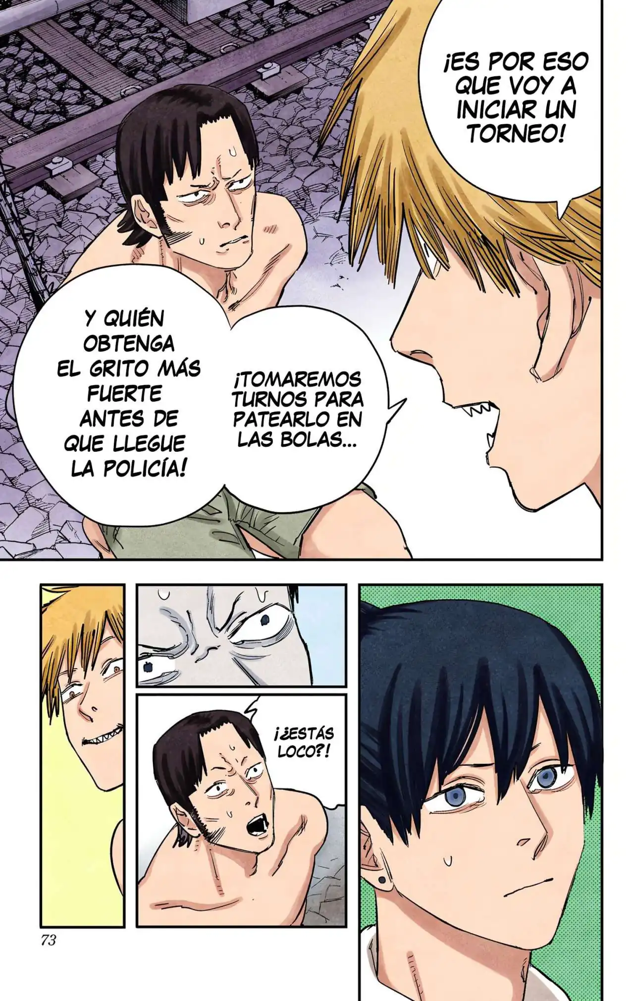 Página 9 — Chainsaw Man Capítulo 38