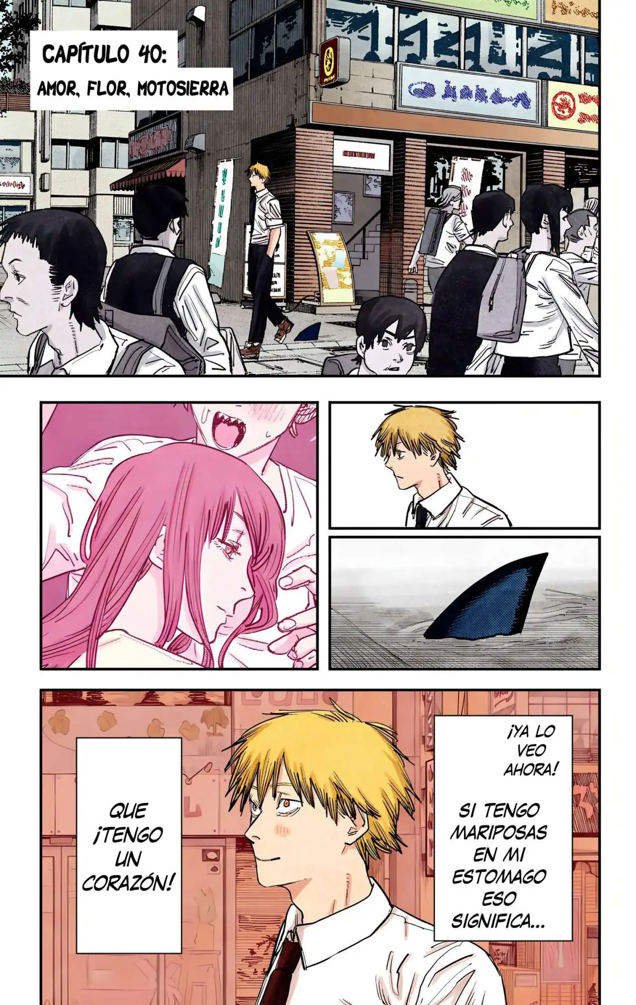 Página 3 — Chainsaw Man Capítulo 40