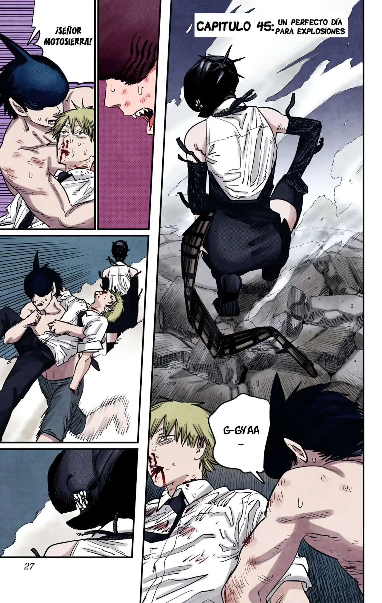 Página 3 — Chainsaw Man Capítulo 45