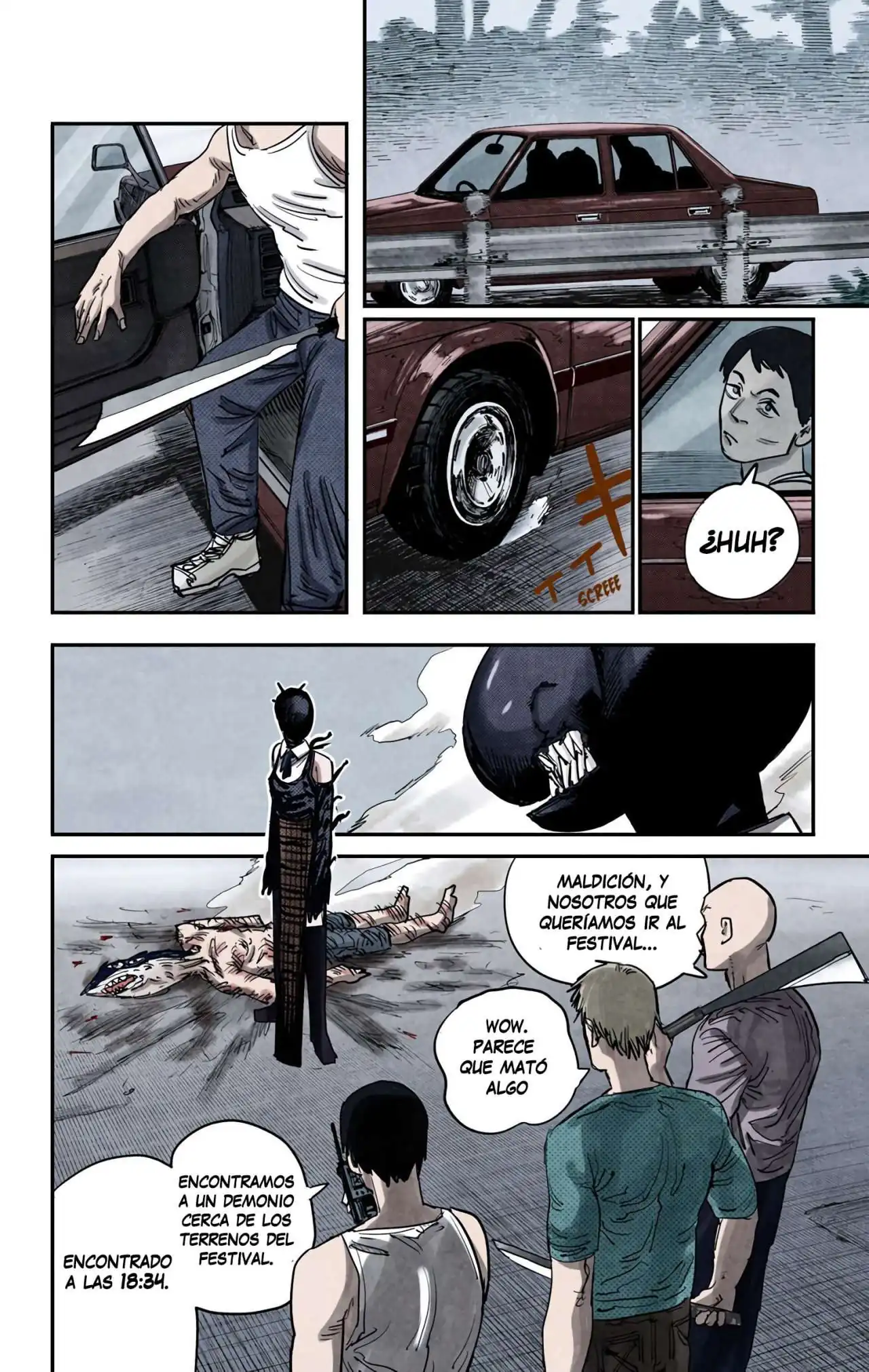 Página 8 — Chainsaw Man Capítulo 45