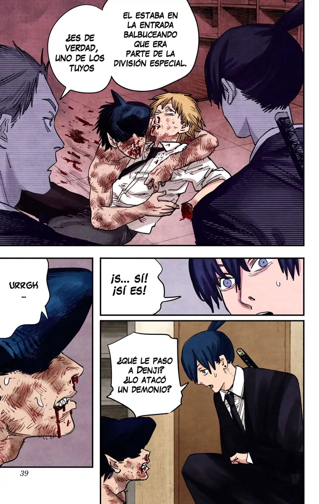 Página 15 — Chainsaw Man Capítulo 45