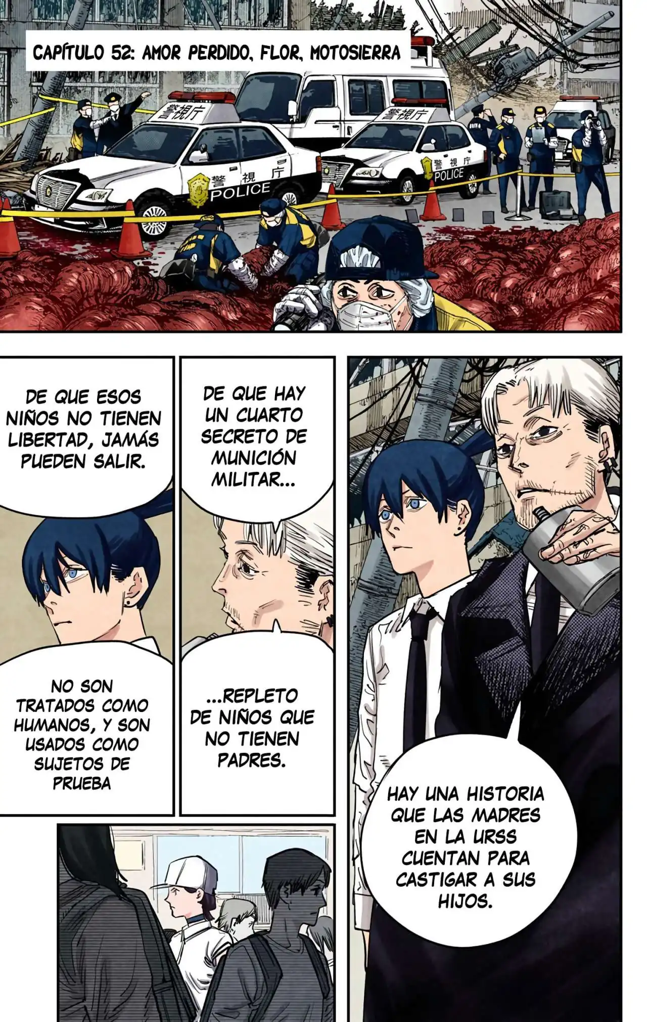 Página 3 — Chainsaw Man Capítulo 52