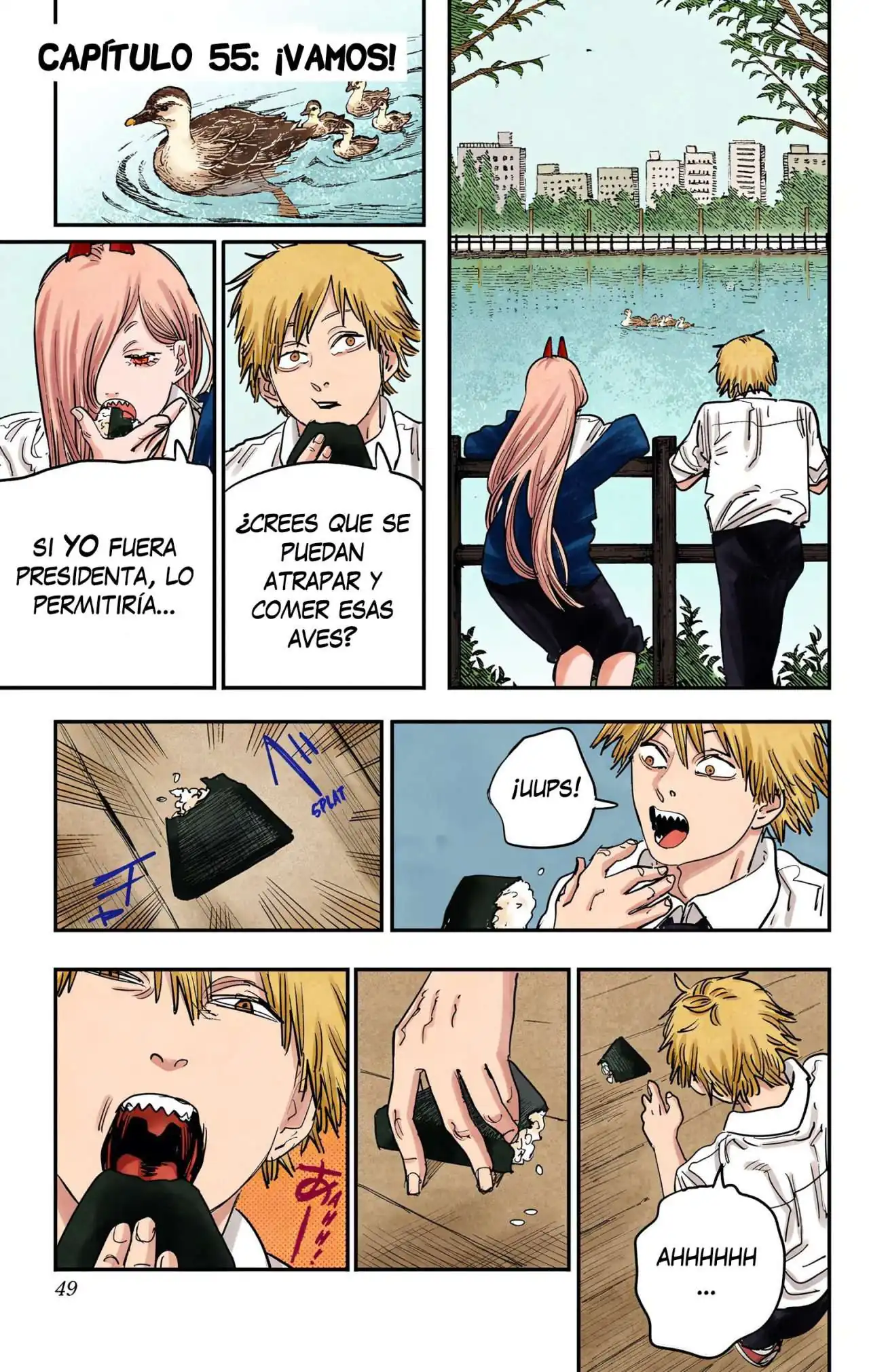 Página 3 — Chainsaw Man Capítulo 55