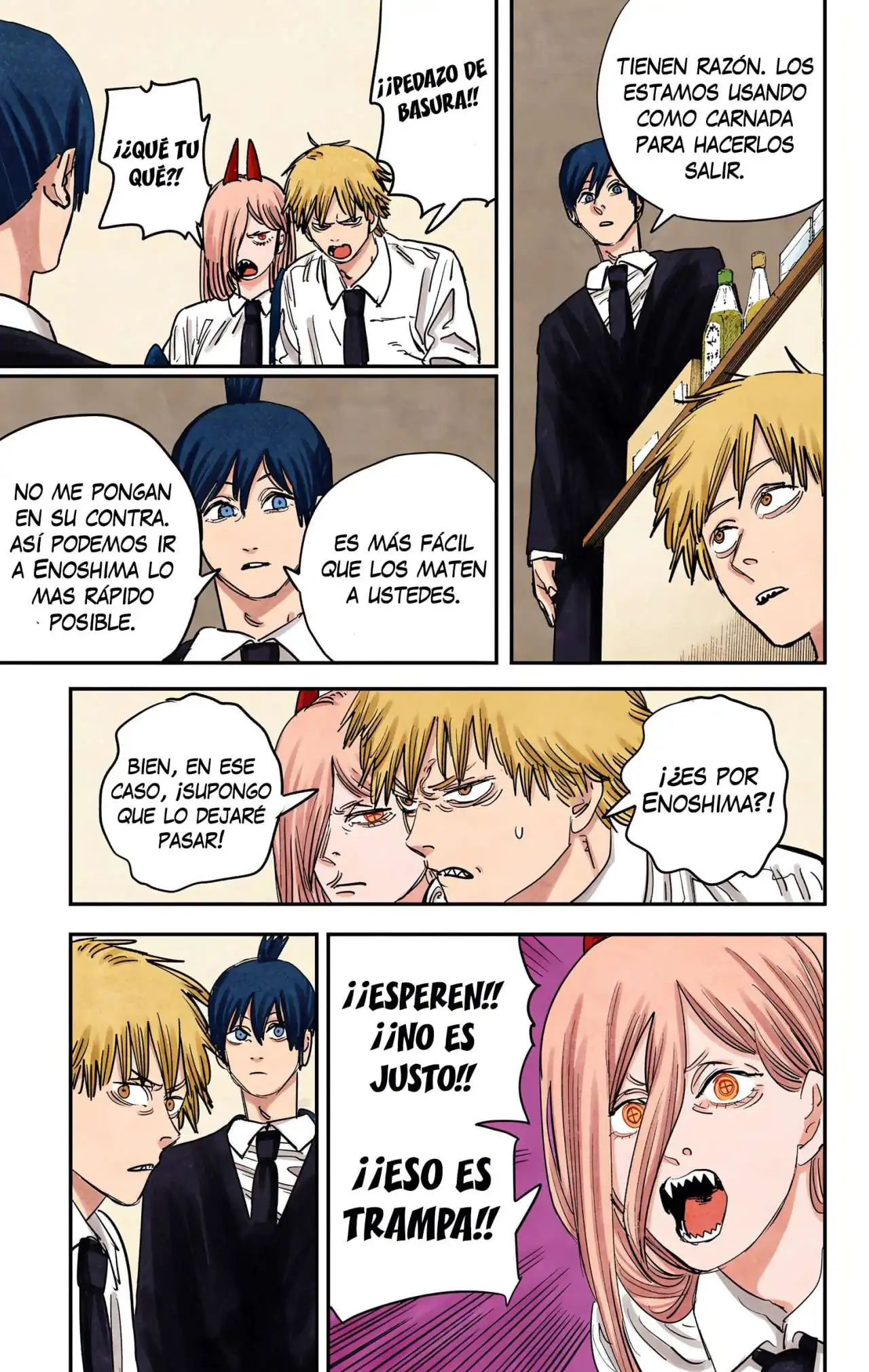 Página 19 — Chainsaw Man Capítulo 56