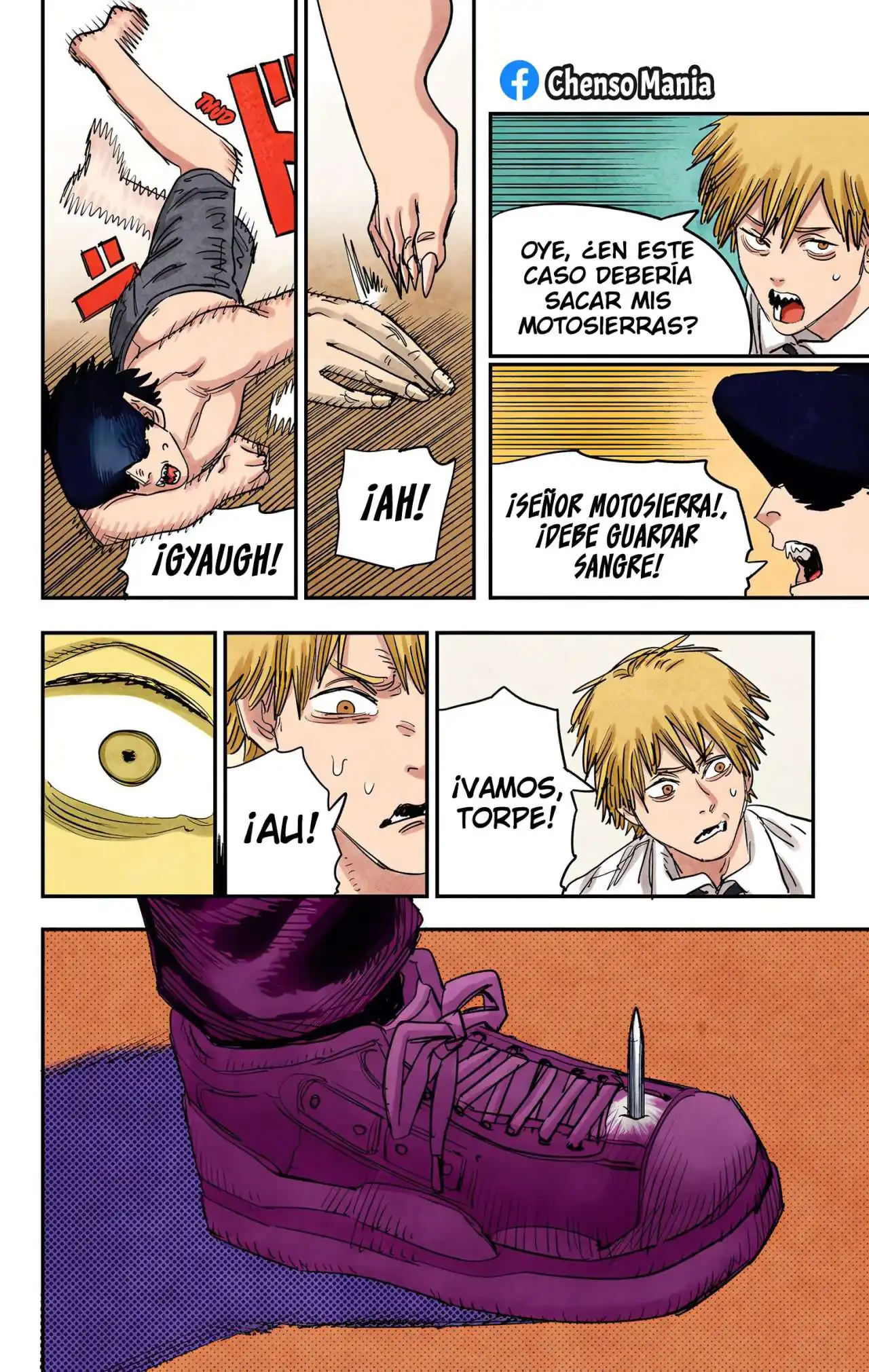 Página 19 — Chainsaw Man Capítulo 62