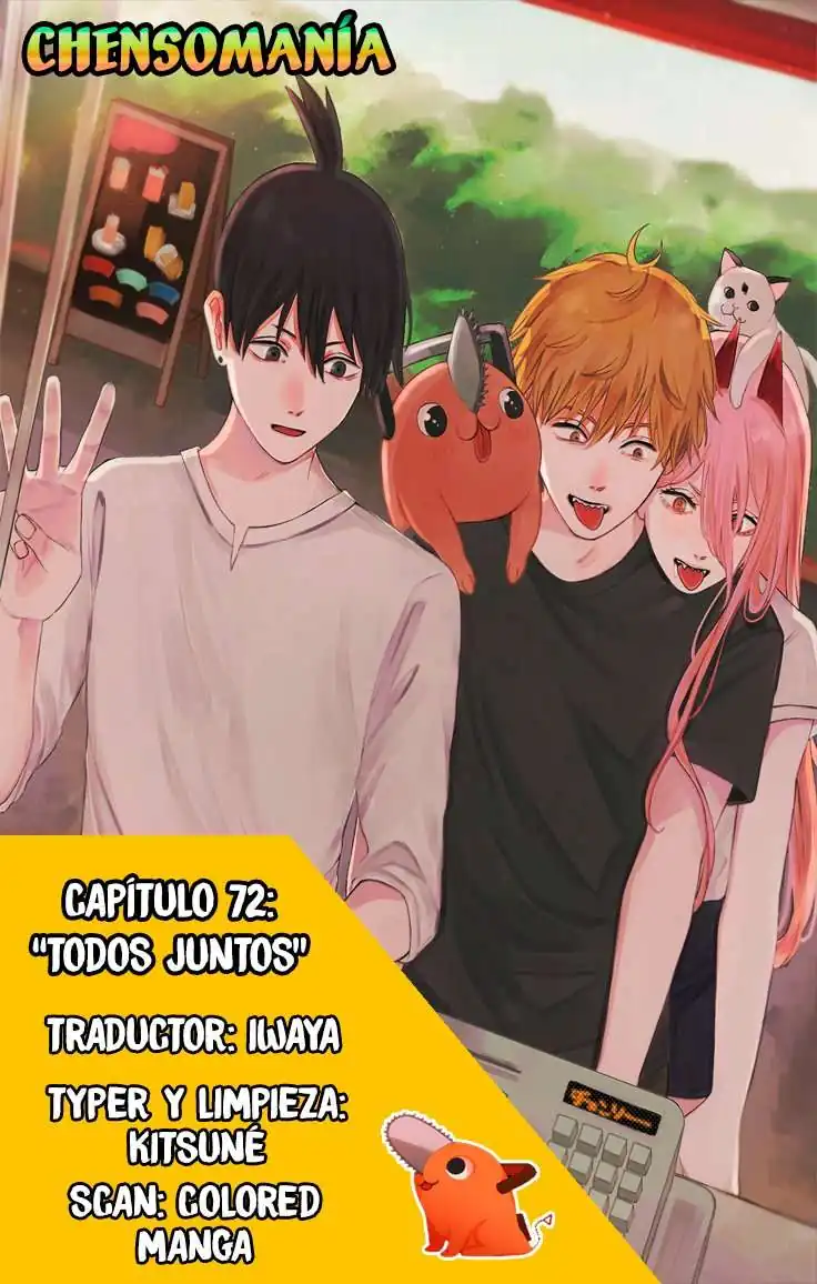 Página 1 — Chainsaw Man Capítulo 72