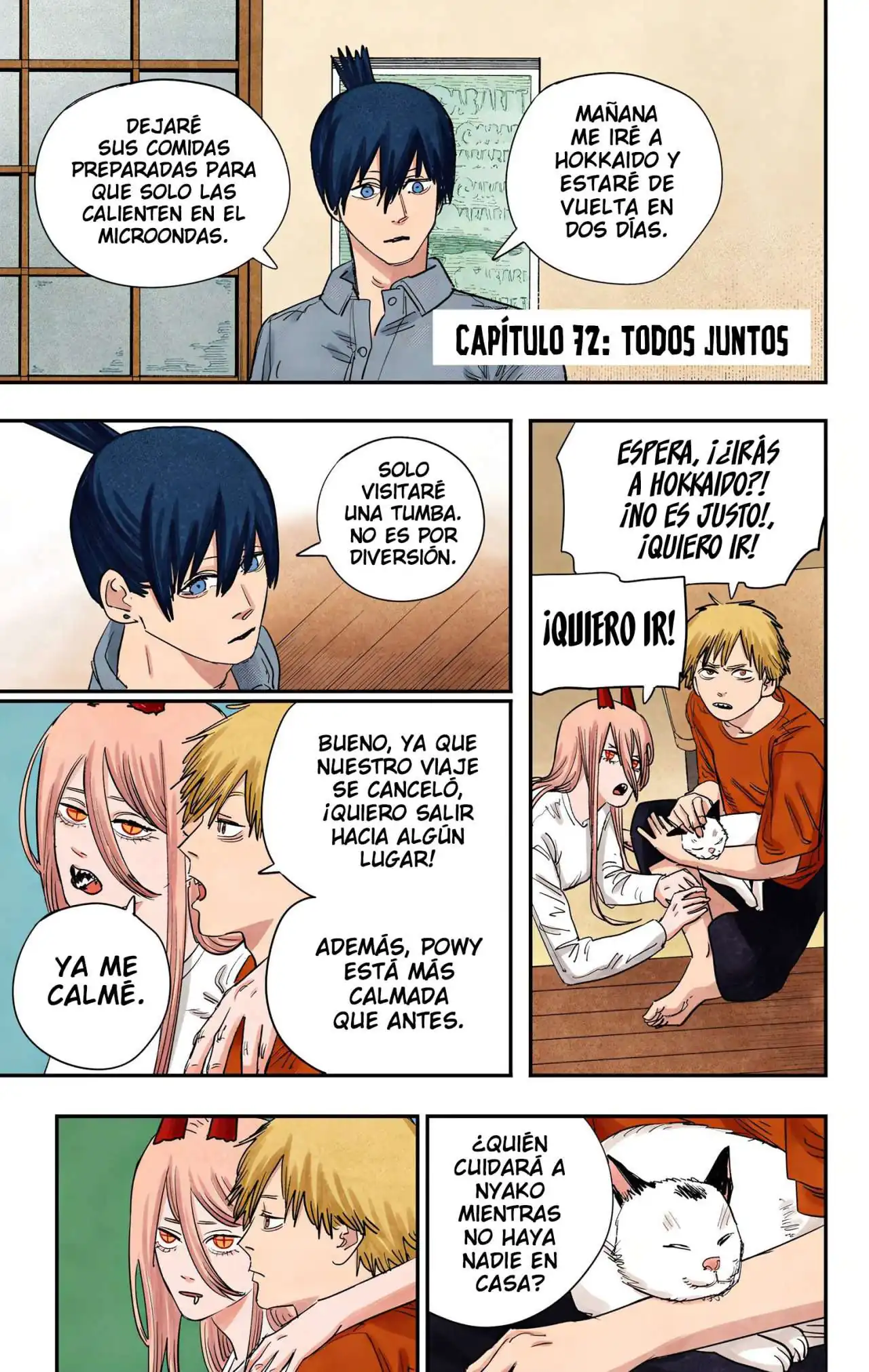 Página 2 — Chainsaw Man Capítulo 72