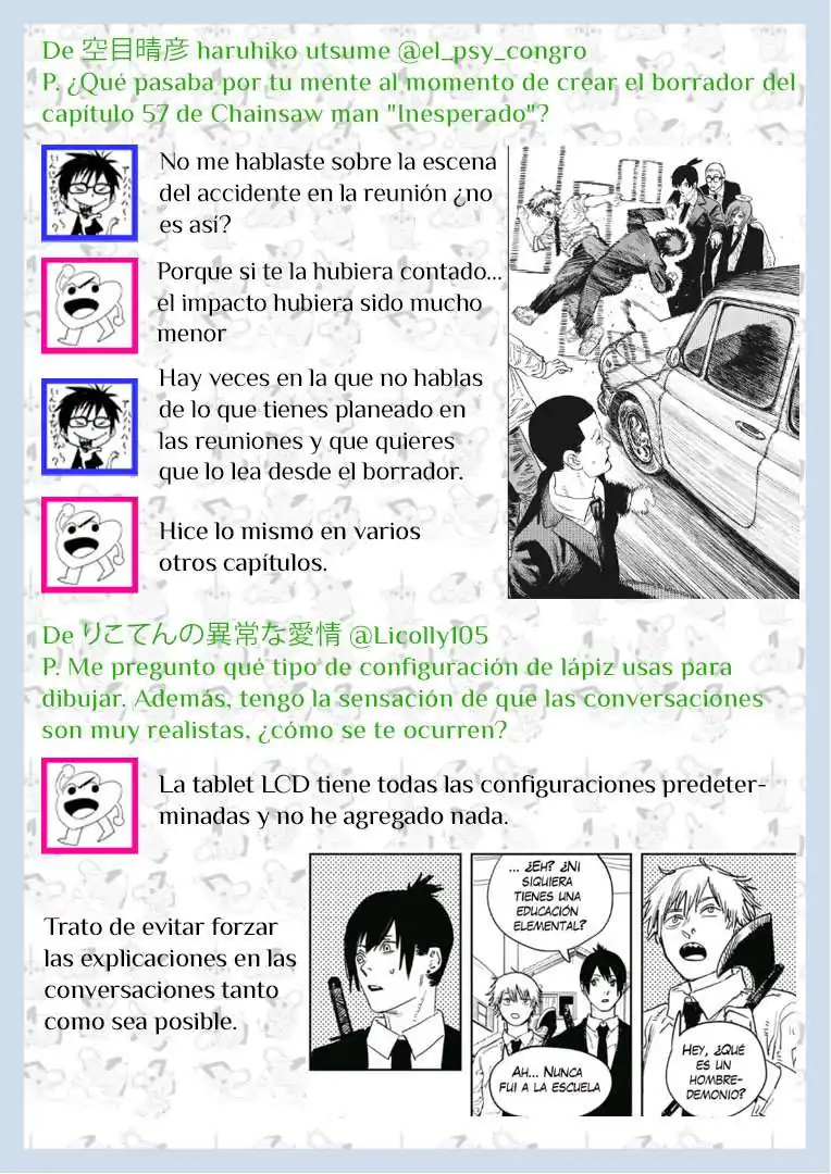 Página 12 — Chainsaw Man Capítulo 75.5
