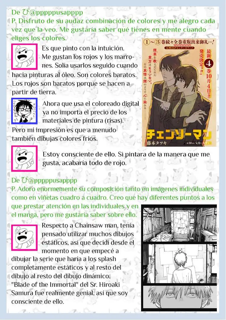 Página 19 — Chainsaw Man Capítulo 75.5