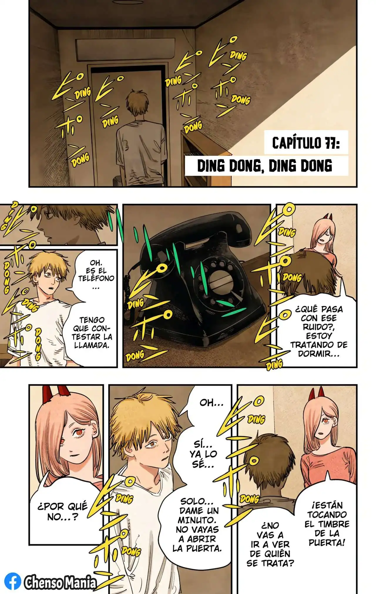 Página 2 — Chainsaw Man Capítulo 77