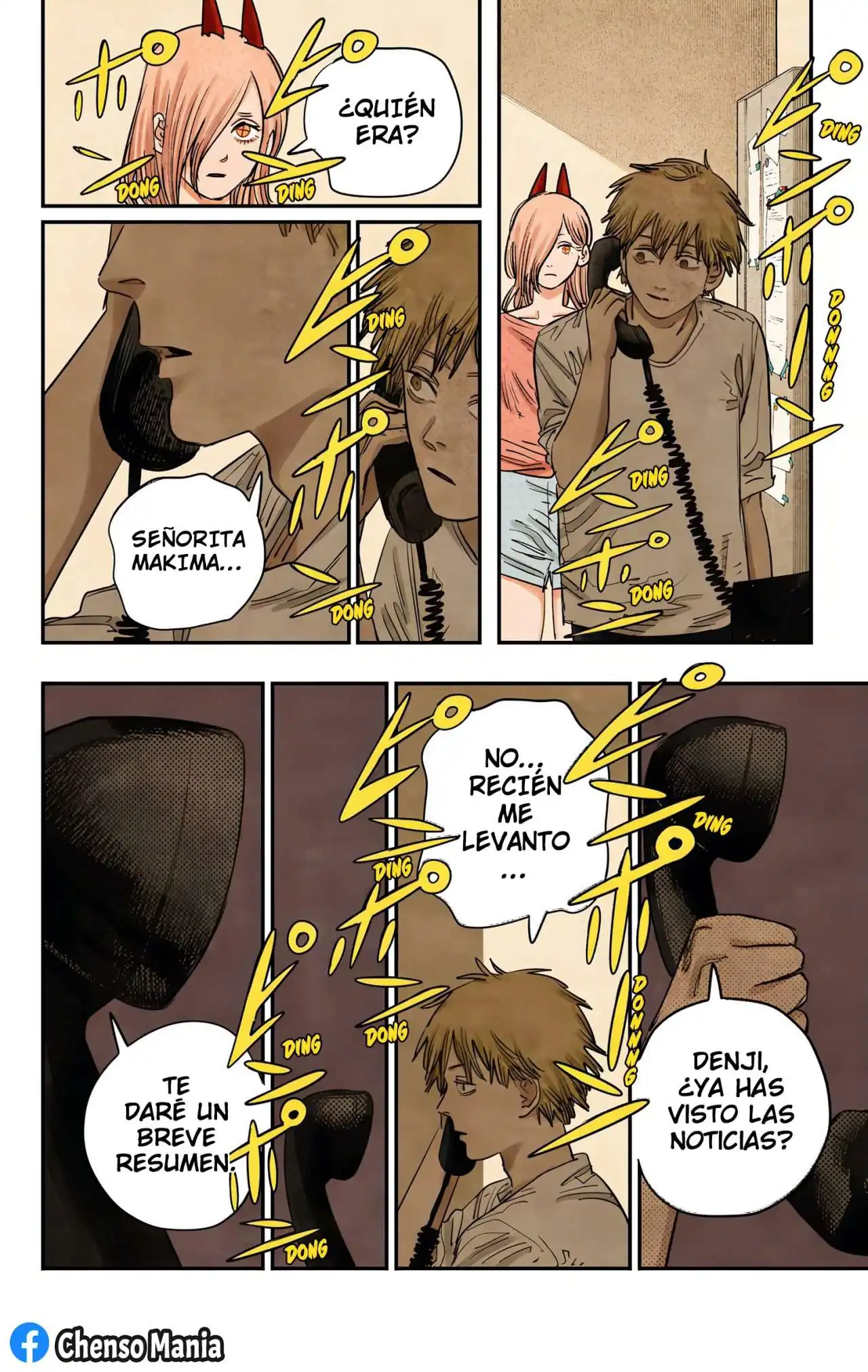 Página 3 — Chainsaw Man Capítulo 77