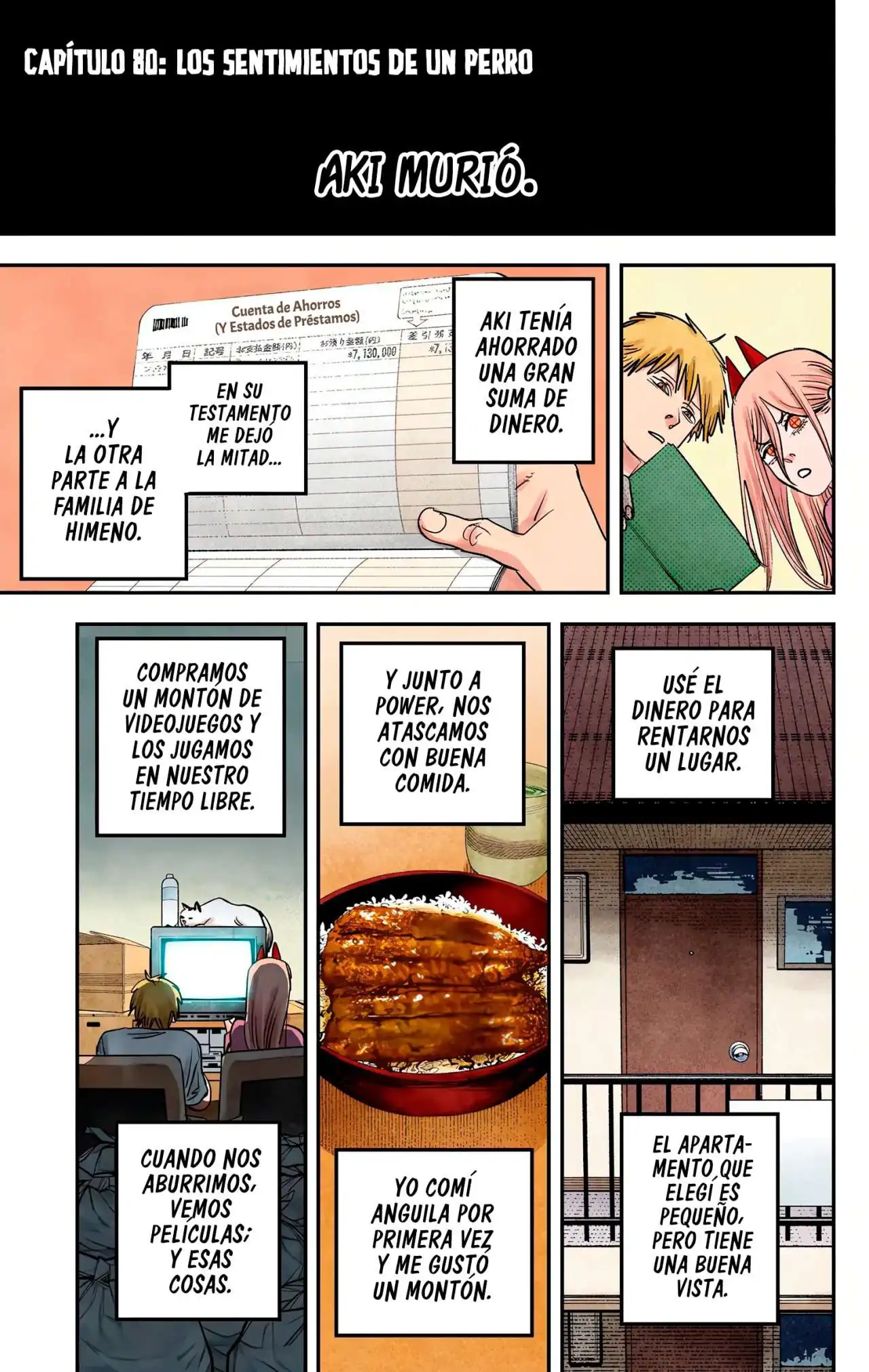Página 4 — Chainsaw Man Capítulo 80