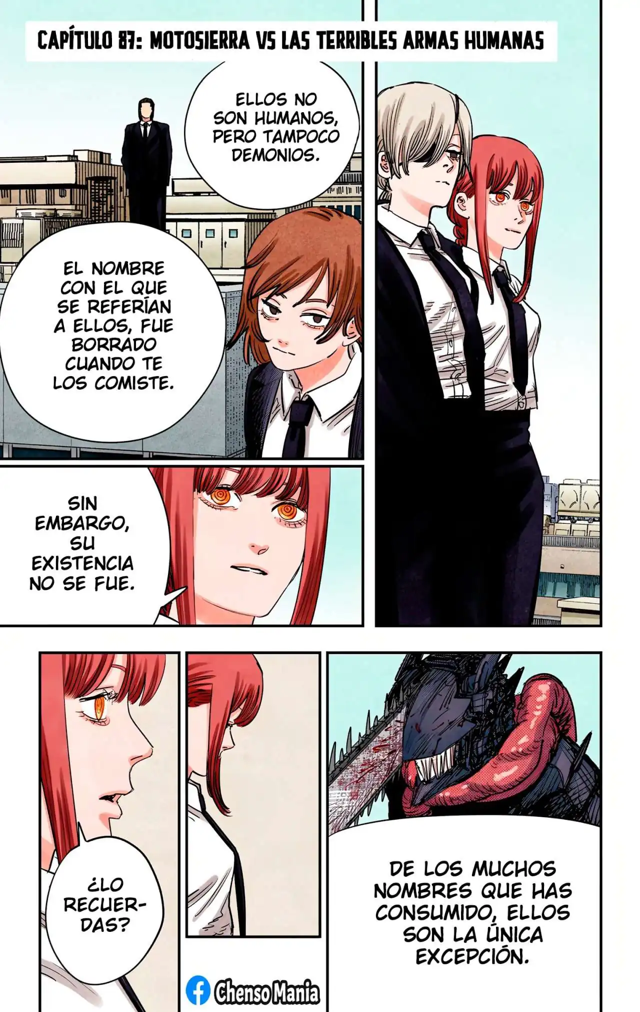 Página 2 — Chainsaw Man Capítulo 87