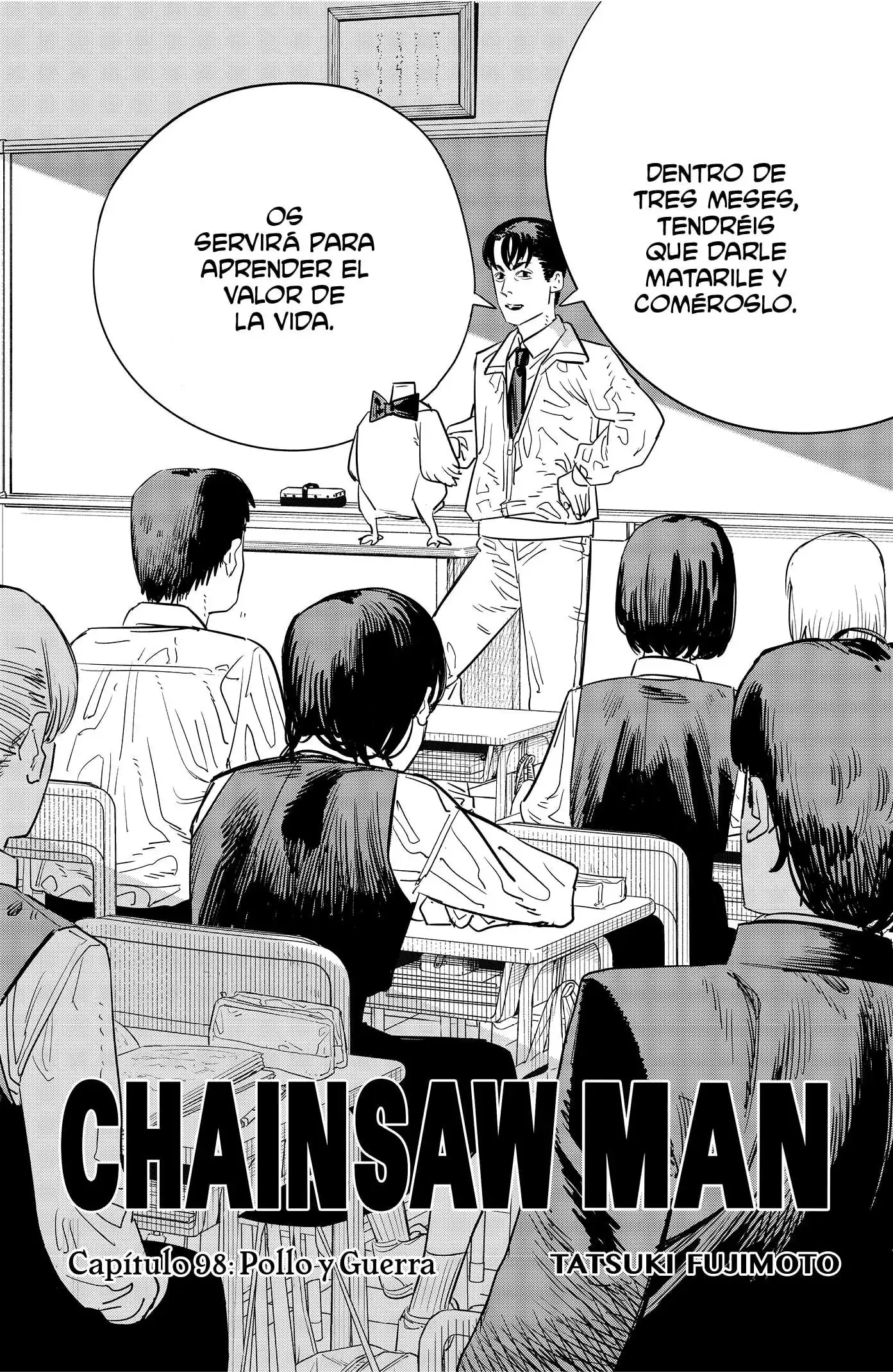 Página 2 — Chainsaw Man Capítulo 98