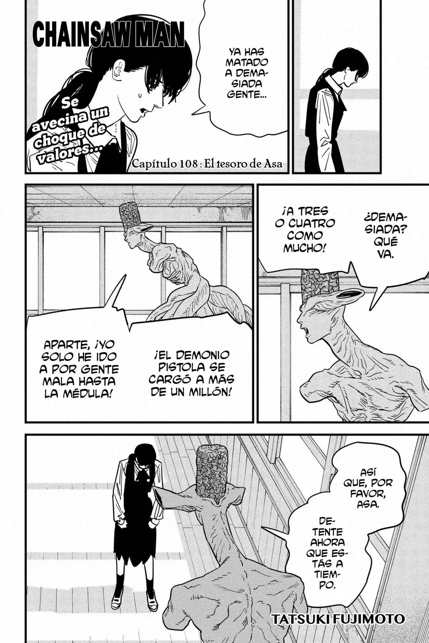 Página 1 — Chainsaw Man Capítulo 108