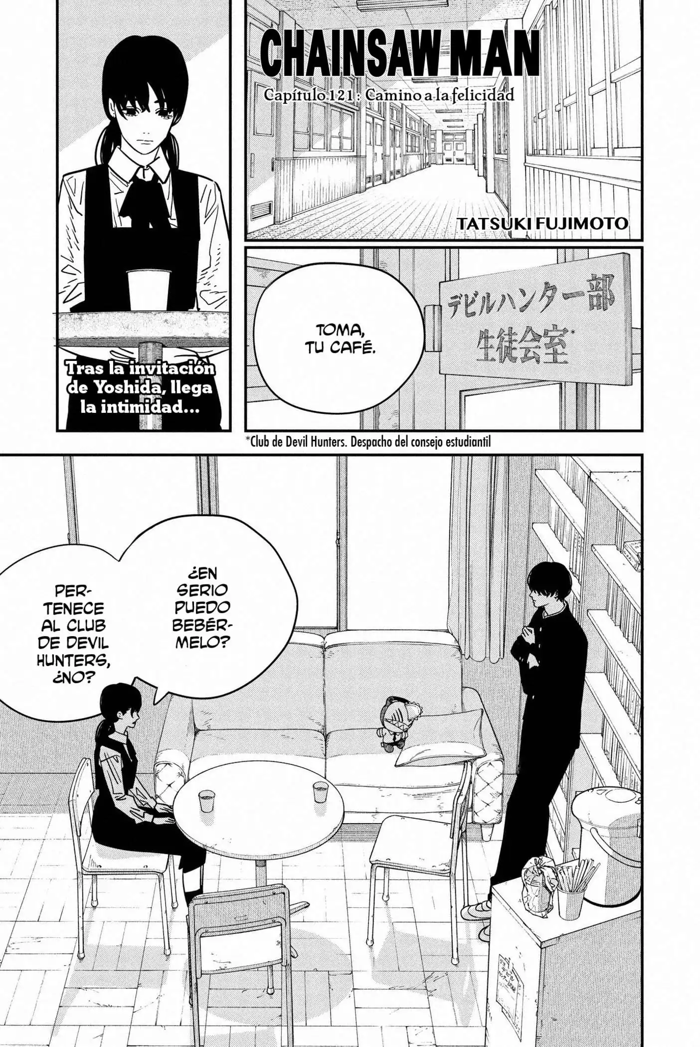 Página 1 — Chainsaw Man Capítulo 121