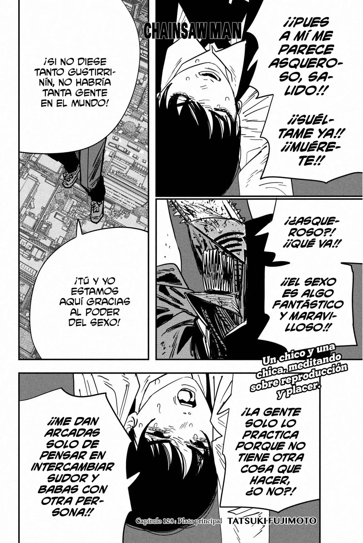 Página 1 — Chainsaw Man Capítulo 128