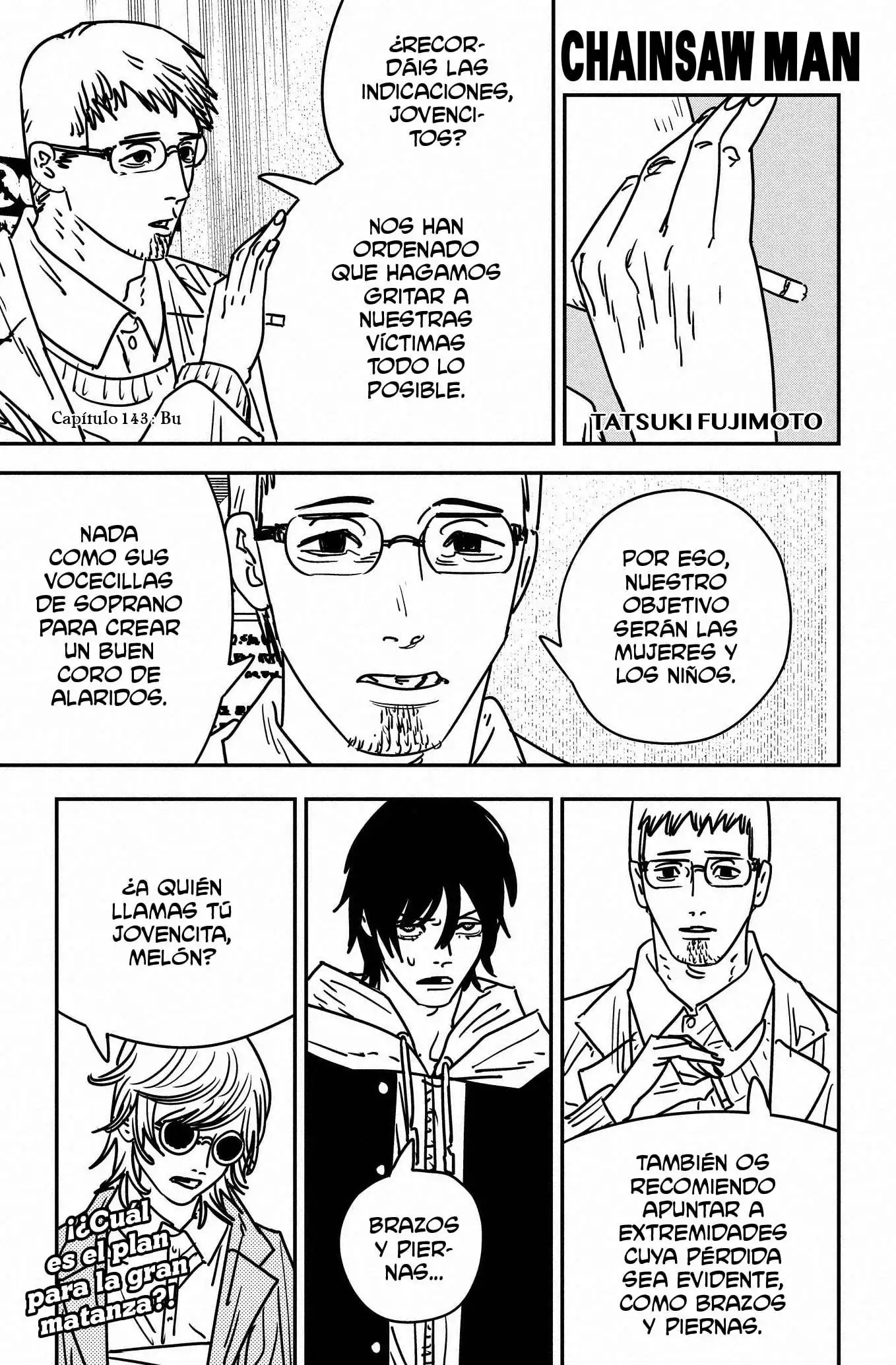 Página 1 — Chainsaw Man Capítulo 143