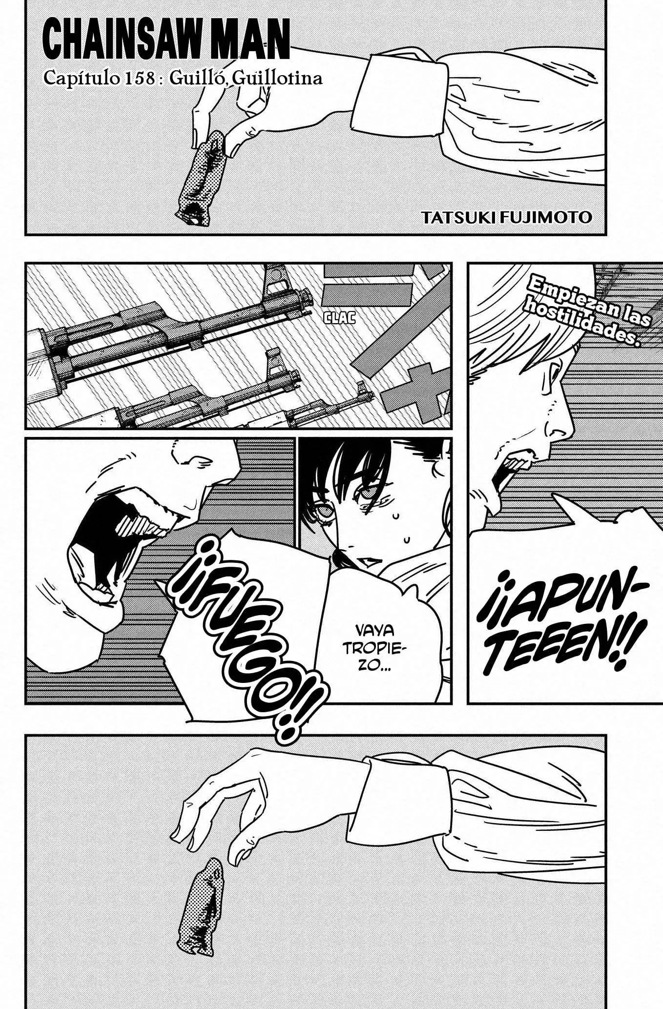 Página 1 — Chainsaw Man Capítulo 158