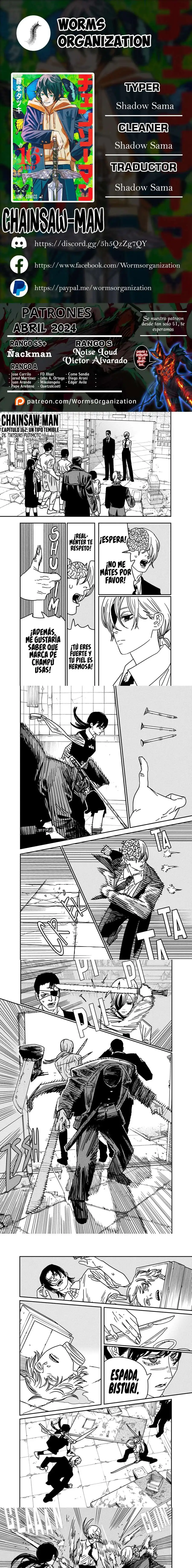Página 1 — Chainsaw Man Capítulo 162