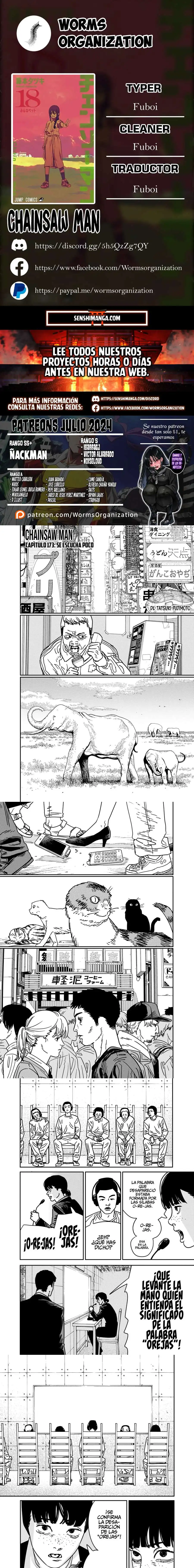 Página 1 — Chainsaw Man Capítulo 173