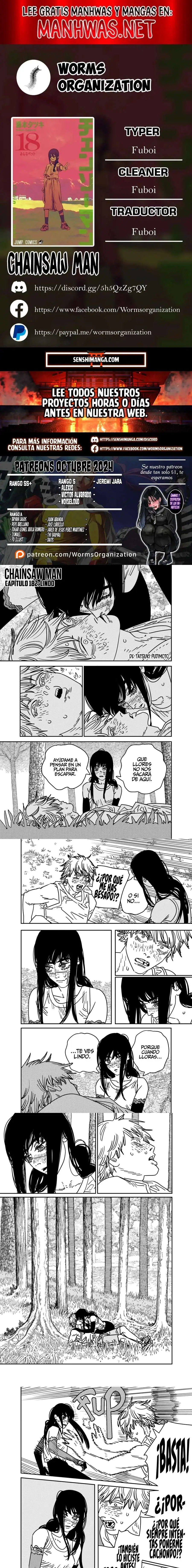 Página 1 — Chainsaw Man Capítulo 182