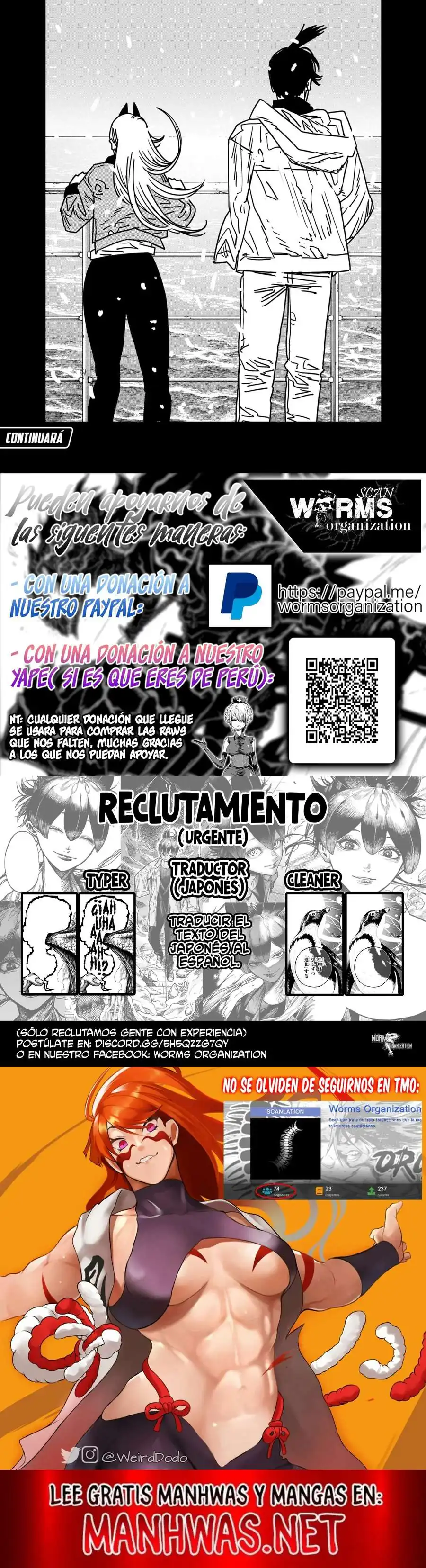 Página 4 — Chainsaw Man Capítulo 182