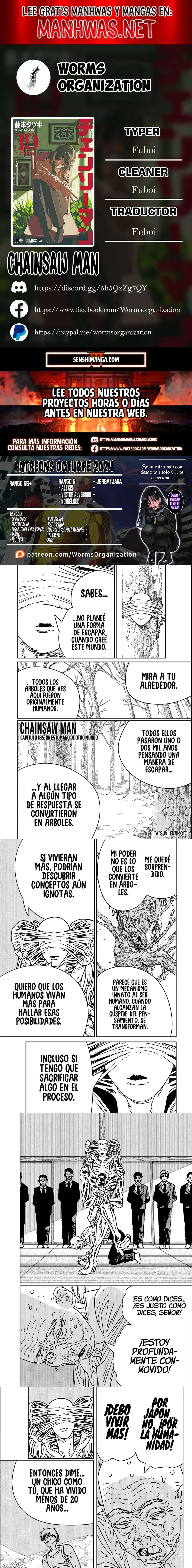 Página 1 — Chainsaw Man Capítulo 185