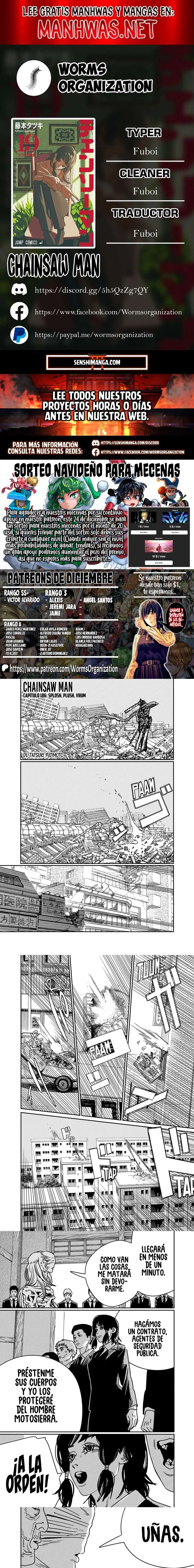 Página 1 — Chainsaw Man Capítulo 186