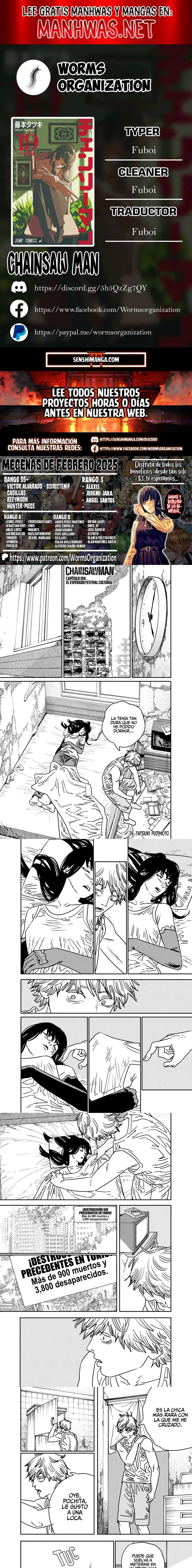 Página 1 — Chainsaw Man Capítulo 194
