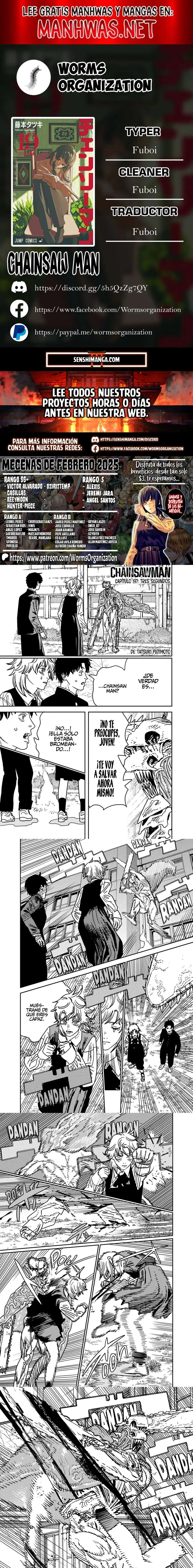 Página 1 — Chainsaw Man Capítulo 197