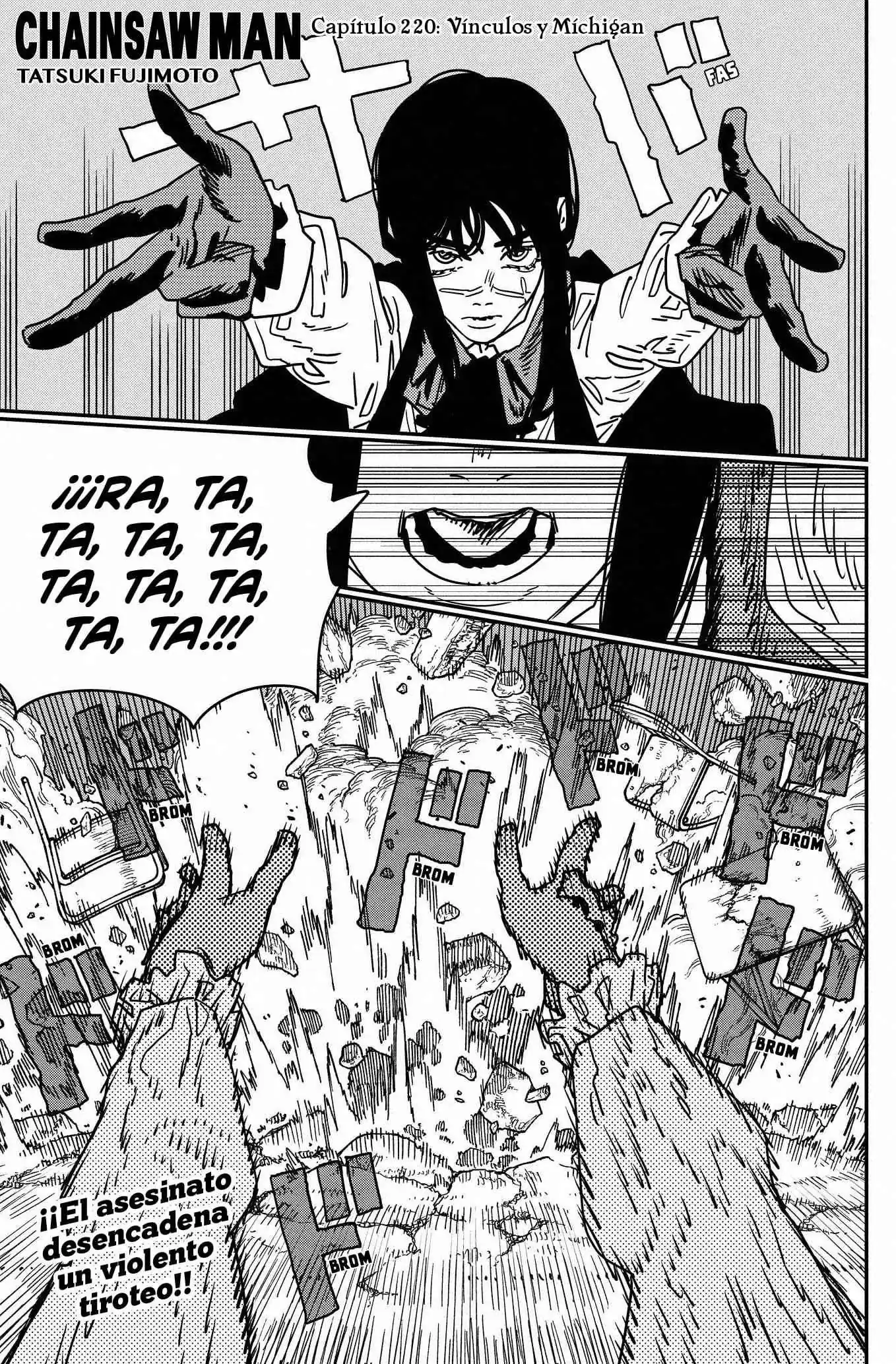Página 1 — Chainsaw Man Capítulo 220