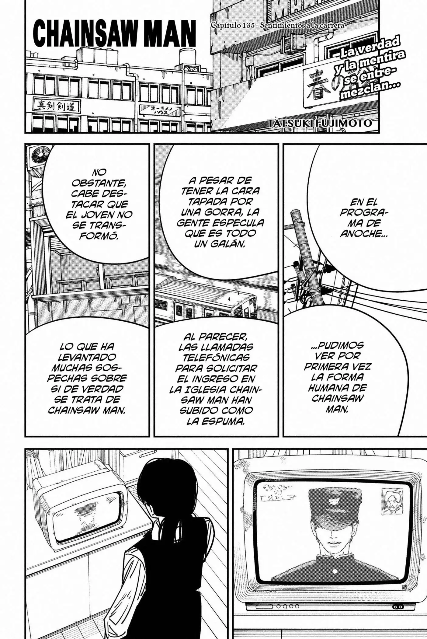 Chainsaw Man Capítulo 135 - Página 1 - Chainsaw Man manga Capítulo 135