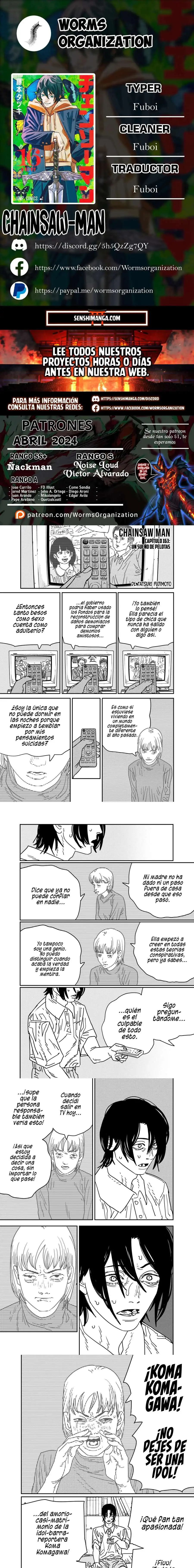 Chainsaw Man Capítulo 163 - Página 1 - Chainsaw Man manga Capítulo 163