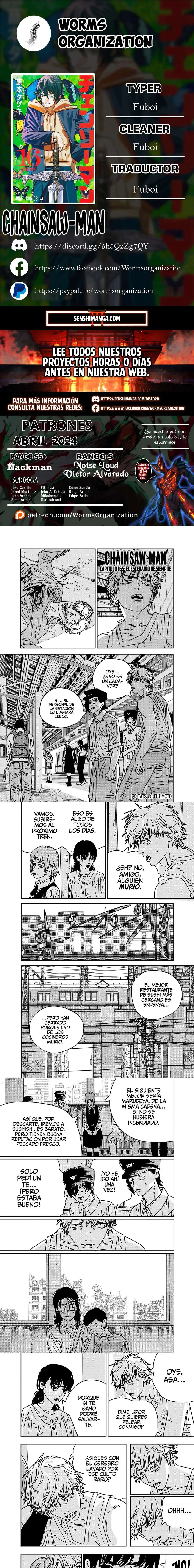 Chainsaw Man Capítulo 165 - Página 1 - Chainsaw Man manga Capítulo 165