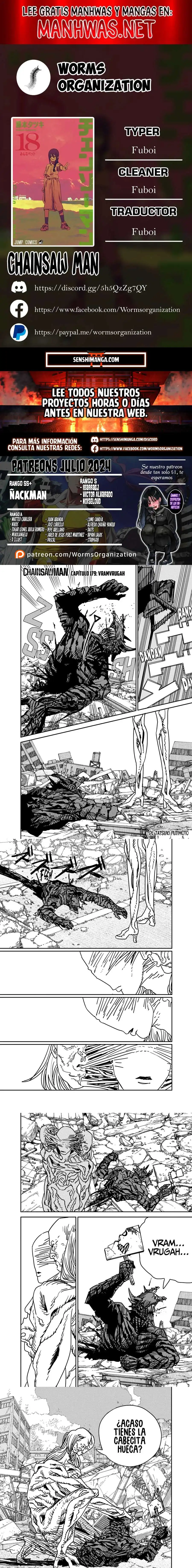 Chainsaw Man Capítulo 179 - Página 1 - Chainsaw Man manga Capítulo 179
