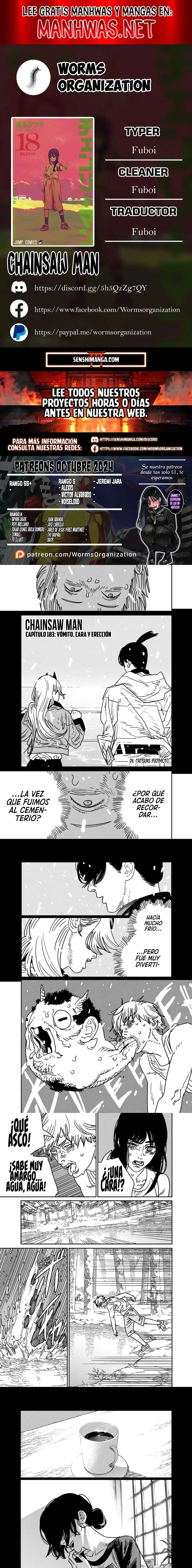 Chainsaw Man Capítulo 183 - Página 1 - Chainsaw Man manga Capítulo 183