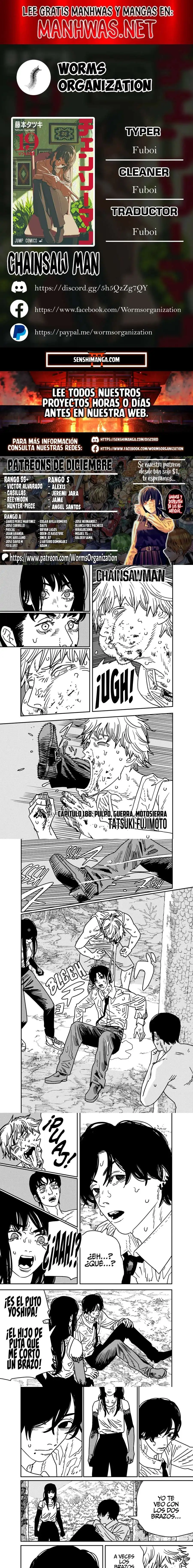 Chainsaw Man Capítulo 188 - Página 1 - Chainsaw Man manga Capítulo 188