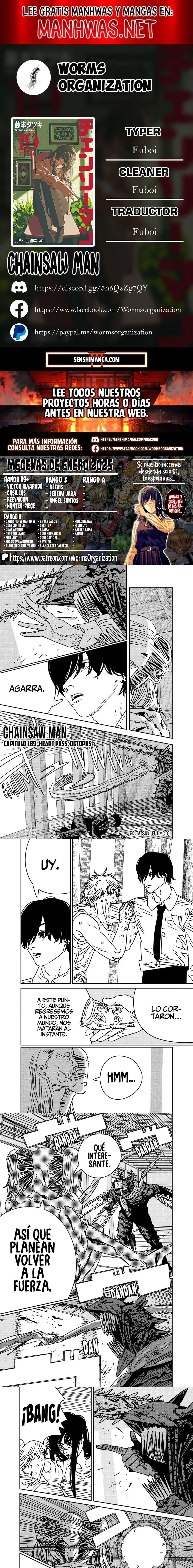 Chainsaw Man Capítulo 189 - Página 1 - Chainsaw Man manga Capítulo 189