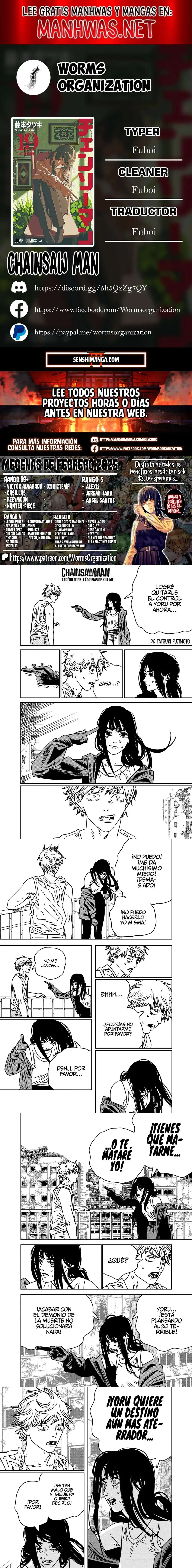 Chainsaw Man Capítulo 195 - Página 1 - Chainsaw Man manga Capítulo 195