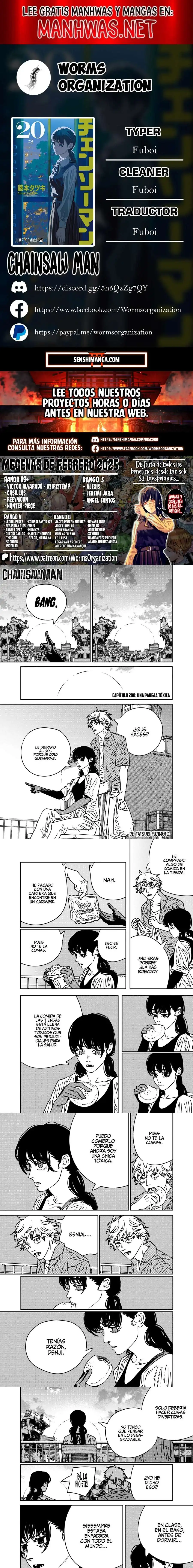 Chainsaw Man Capítulo 200 - Página 1 - Chainsaw Man manga Capítulo 200