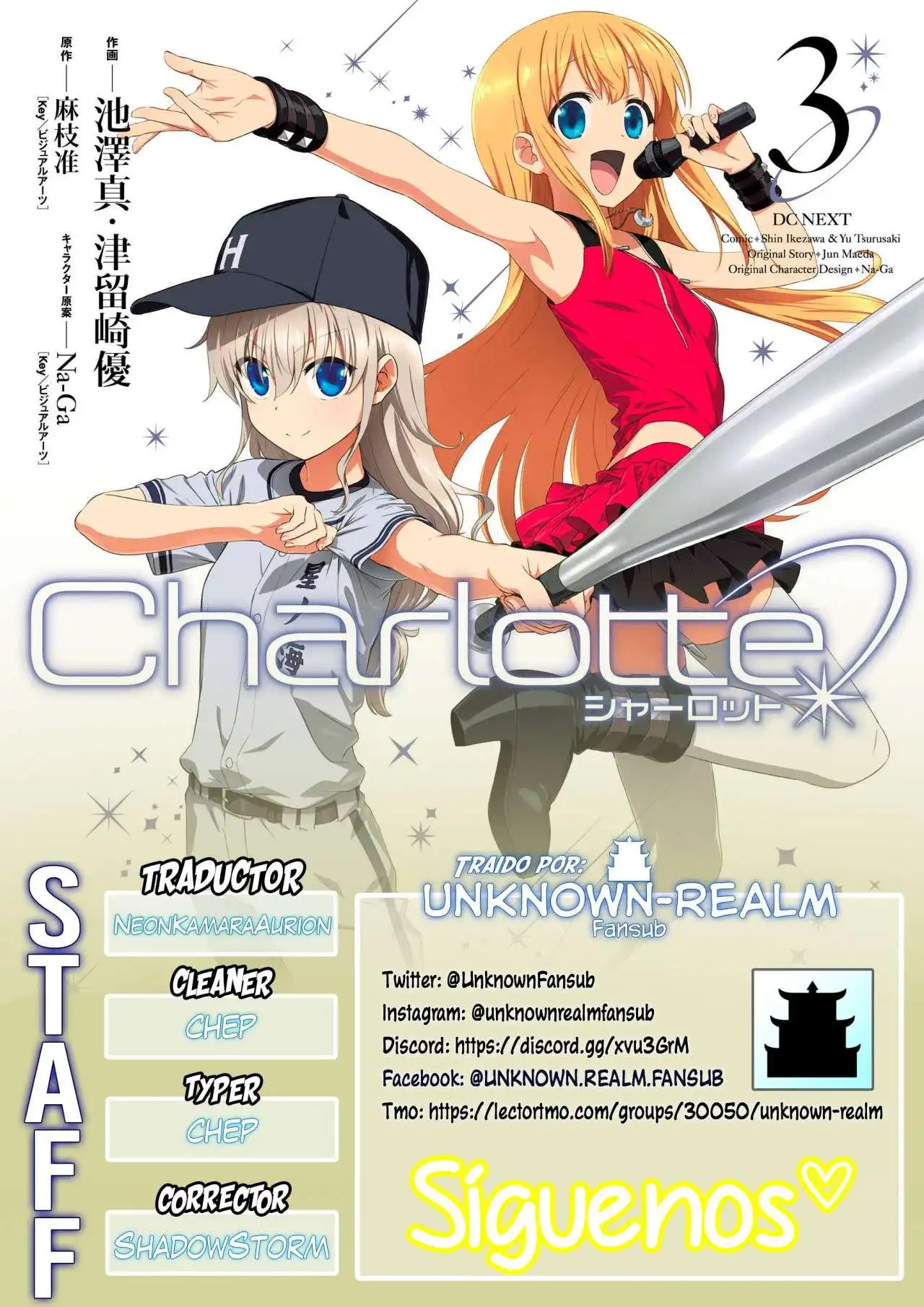 Página 1 — Charlotte Capítulo 18