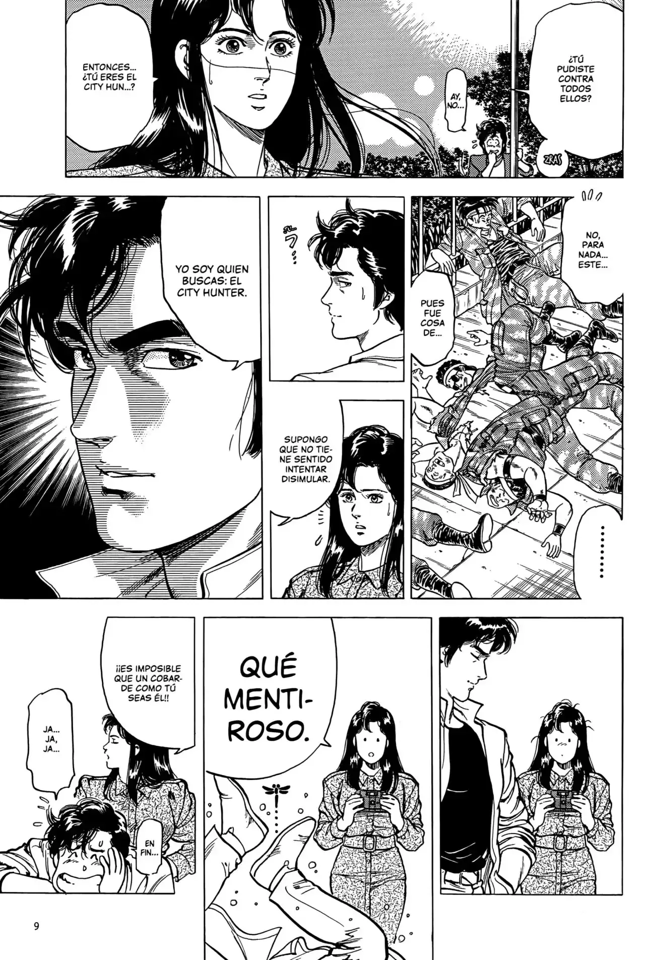 Página 9 — City Hunter (1985) Capítulo 100