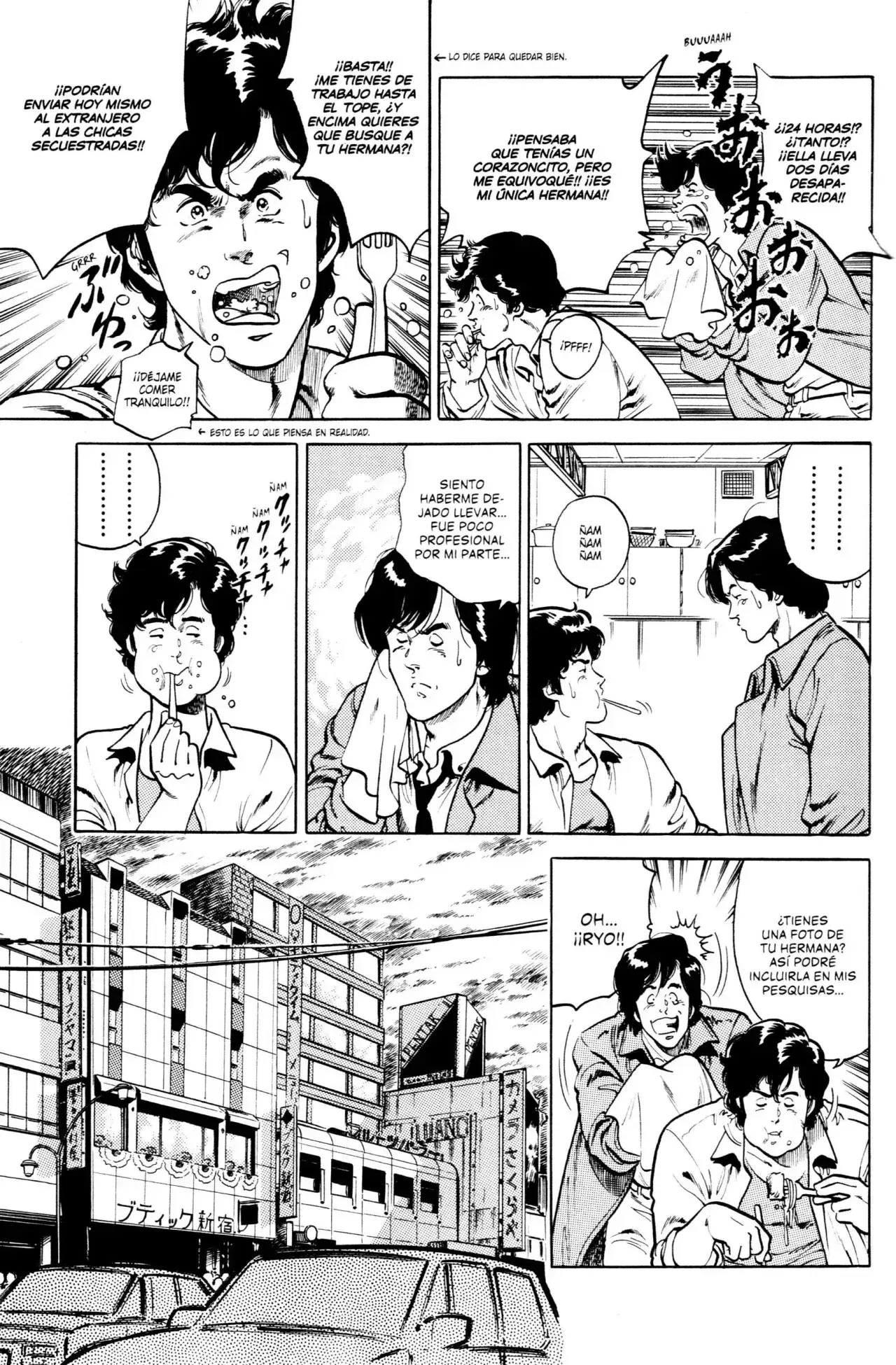 Página 4 — City Hunter (1985) Capítulo 3