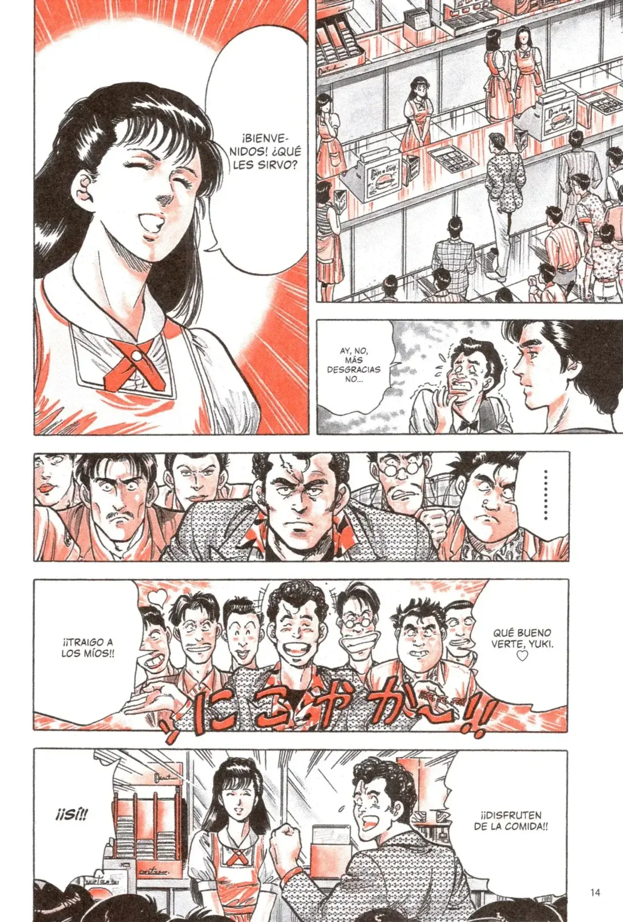 Página 14 — City Hunter (1985) Capítulo 34