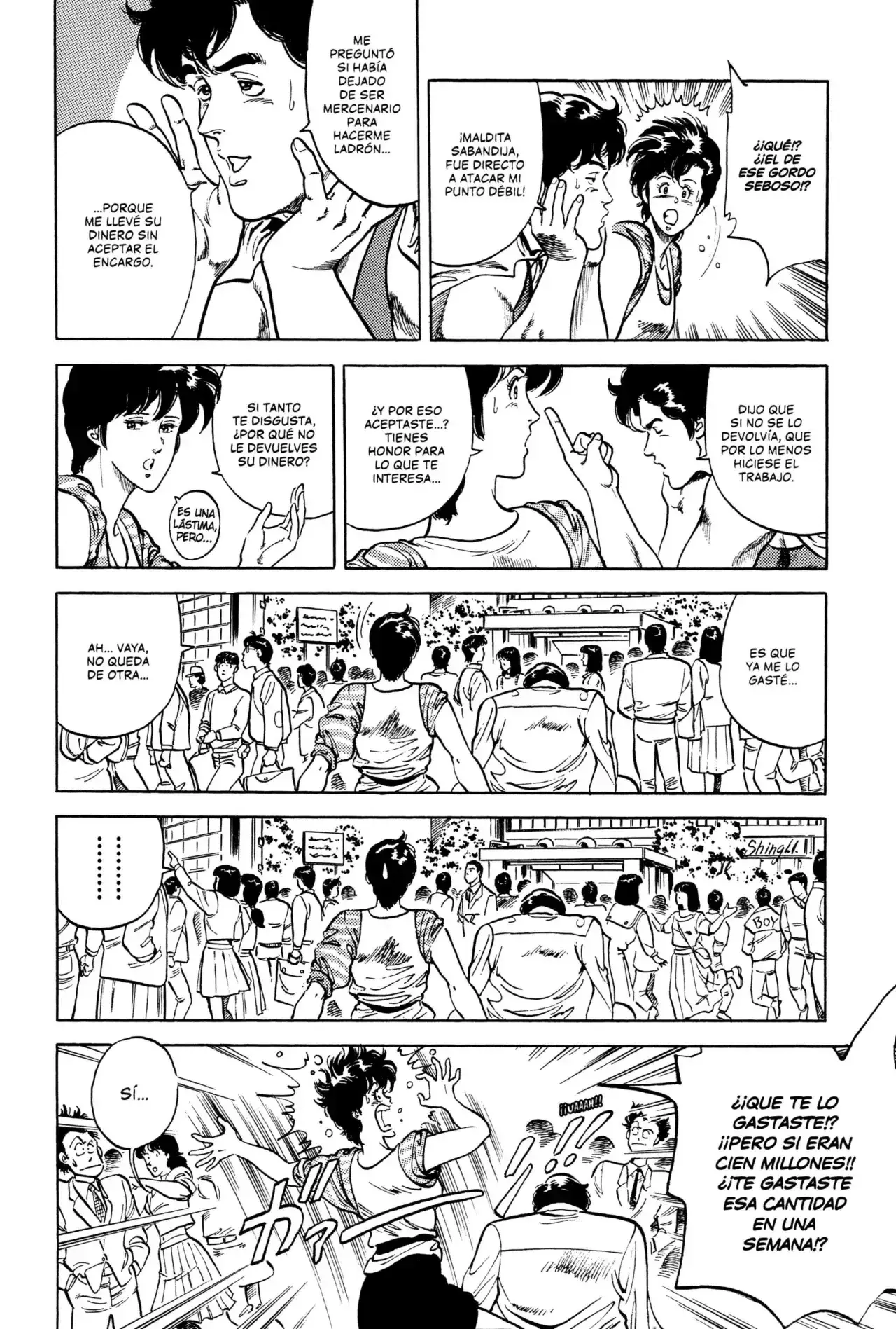 Página 4 — City Hunter (1985) Capítulo 8