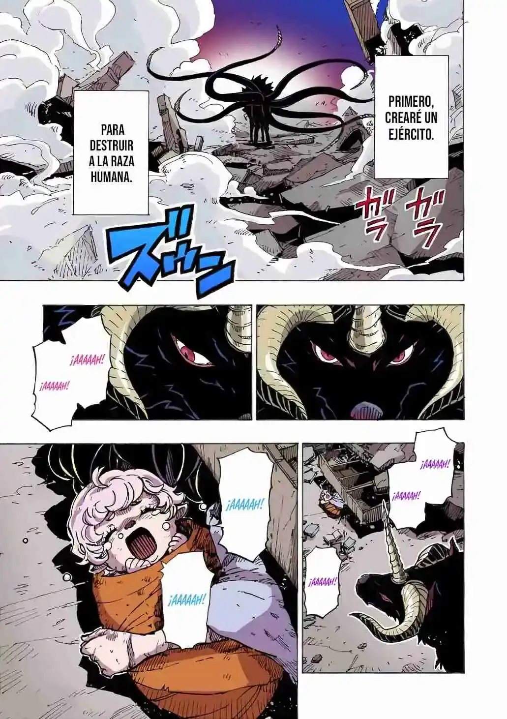 Página 36 — Clevatess: Majuu no Ou to Akago to Shikabane no Yuusha Capítulo 1