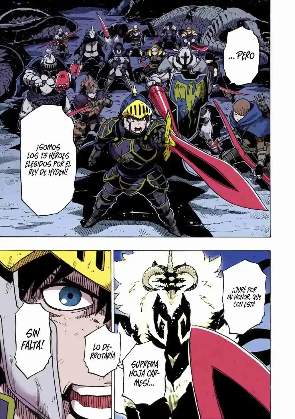 Página 53 — Clevatess: Majuu no Ou to Akago to Shikabane no Yuusha Capítulo 1