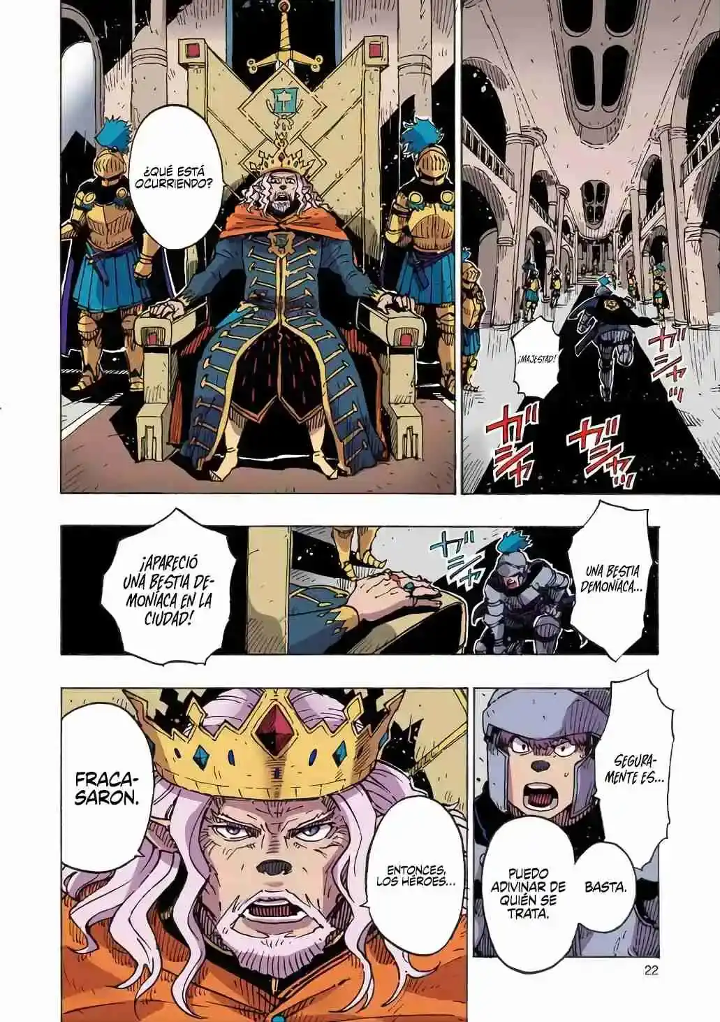 Página 67 — Clevatess: Majuu no Ou to Akago to Shikabane no Yuusha Capítulo 1