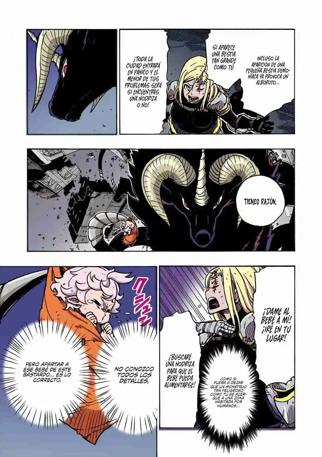 Página 33 — Clevatess: Majuu no Ou to Akago to Shikabane no Yuusha Capítulo 2